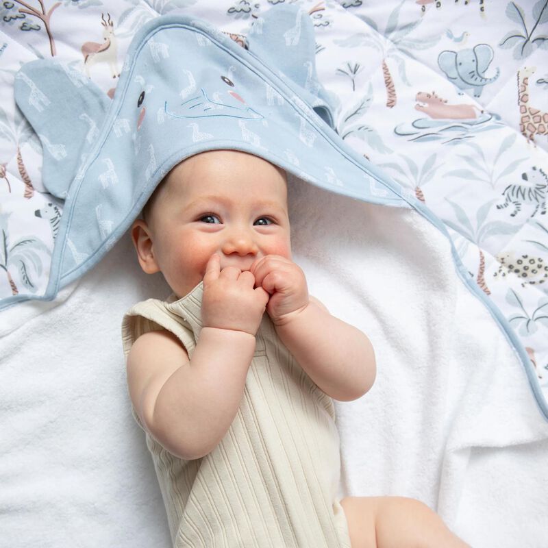 Living Textiles Hooded Towel image number 2